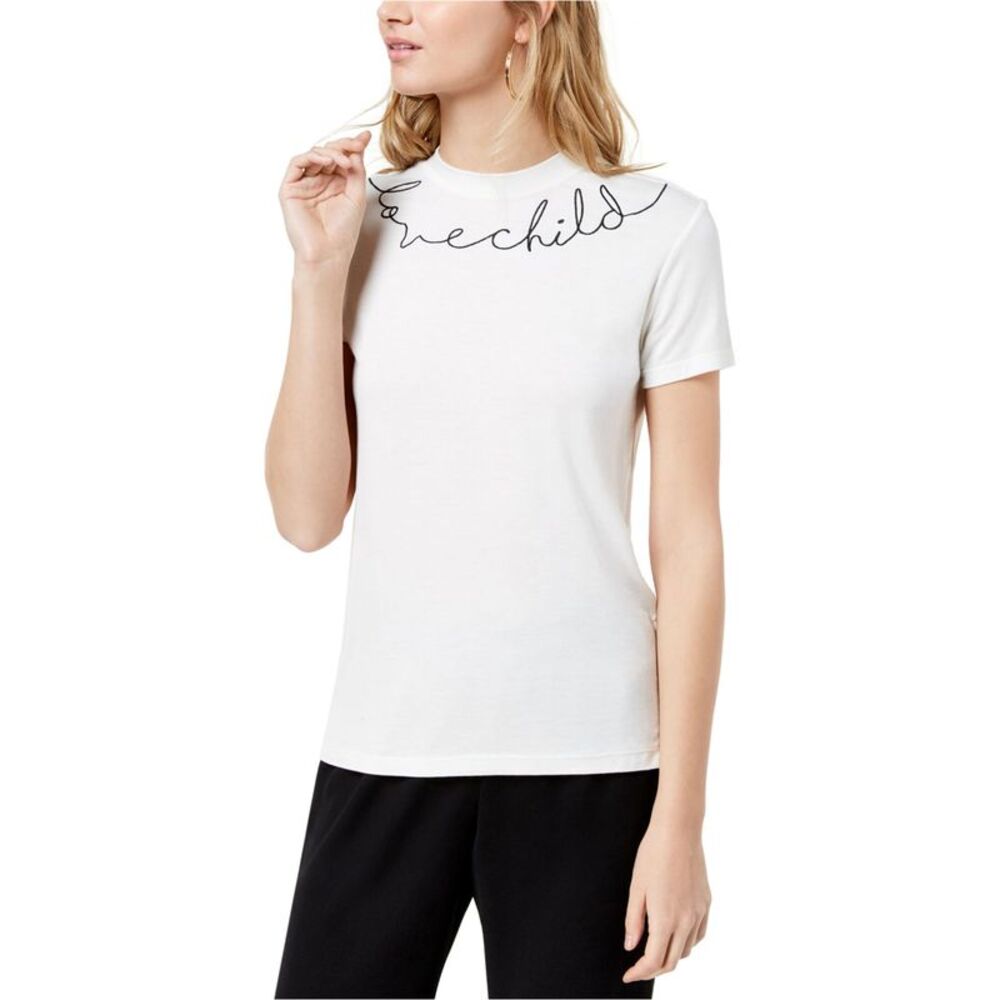 True Vintage Womens Love-Child Embellished T-Shirt, NWT